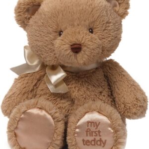 GUND Baby My First Teddy Bear, Ultra Soft Animal Plush Toy for Babies and Newborns, Tan, 10”