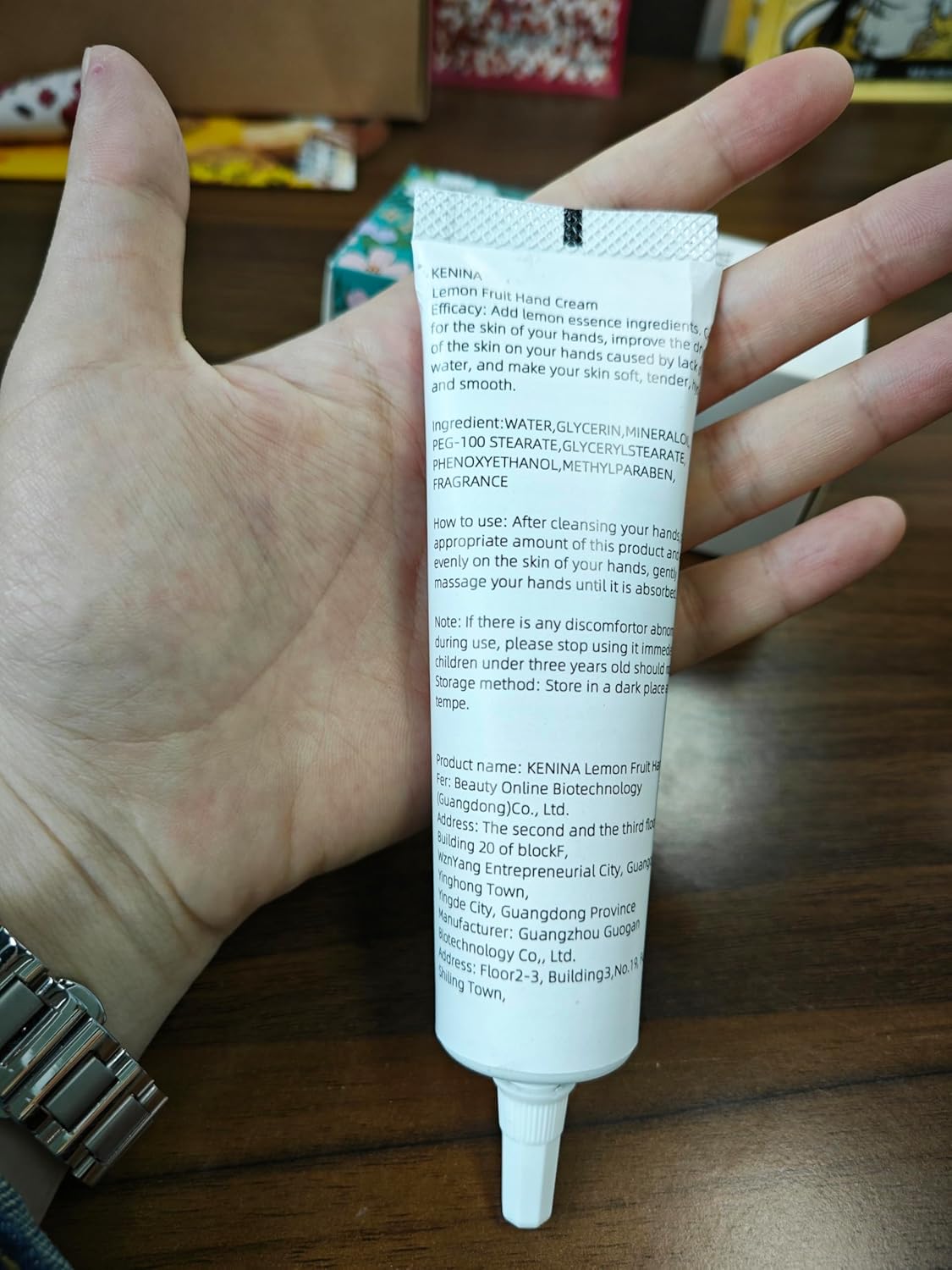 Hand Cream,Stocking Stuffers for Adults Women,Christmas Gifts for Women,Hand Cream for Dry Cracked Hands,Natural Ingredients Lightly Scented Portable Hand Cream - Image 3