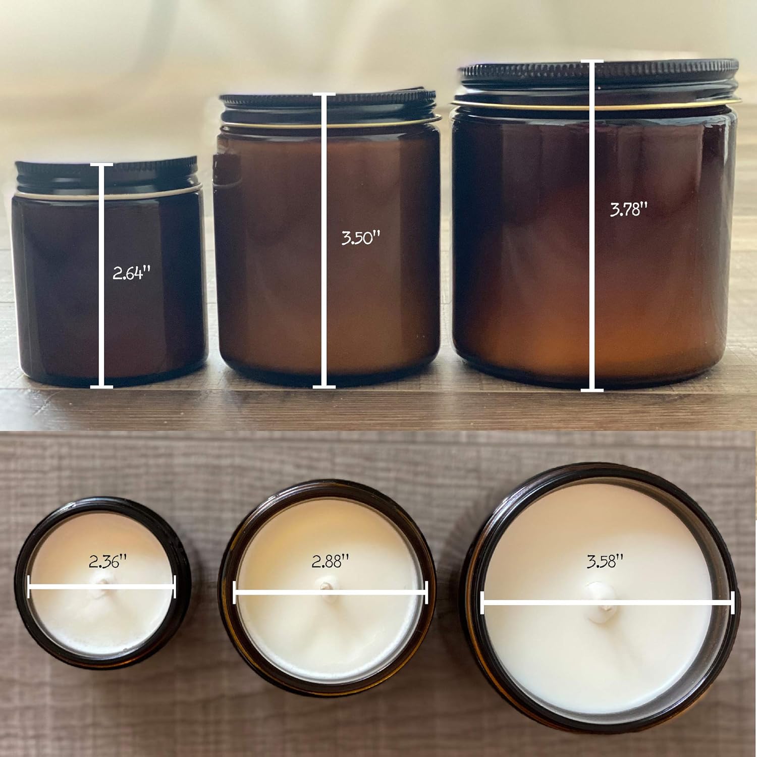Freshly Signed Divorce Papers Infused With Freedom | Premium Soy Wax Candle | The Snarky Mermaid | Amber Jar Candle | Made in USA | Snarky Candles | Scented Candles For Women And Men - Image 3