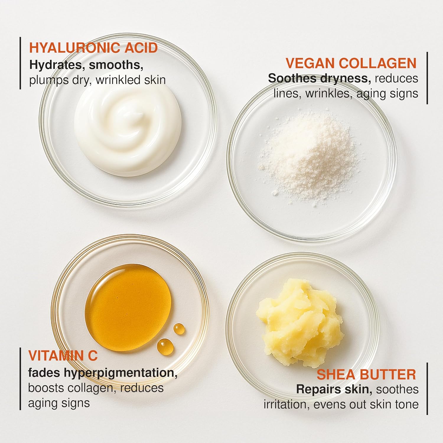 Vitamin C Moisturizer For Face - Dermatologist Tested, with Collagen - Anti-Aging Face Cream, Ultra Hydrating, Brightning, Fine Lines & Wrinkles Treatment - Clean Beauty, Korean Skin Care - Image 6