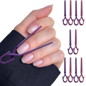 Nail Polish Protector for Fingers - 10pcs Nail Art Clip Protector Easy Self-Doing Nail Accessories for Painting