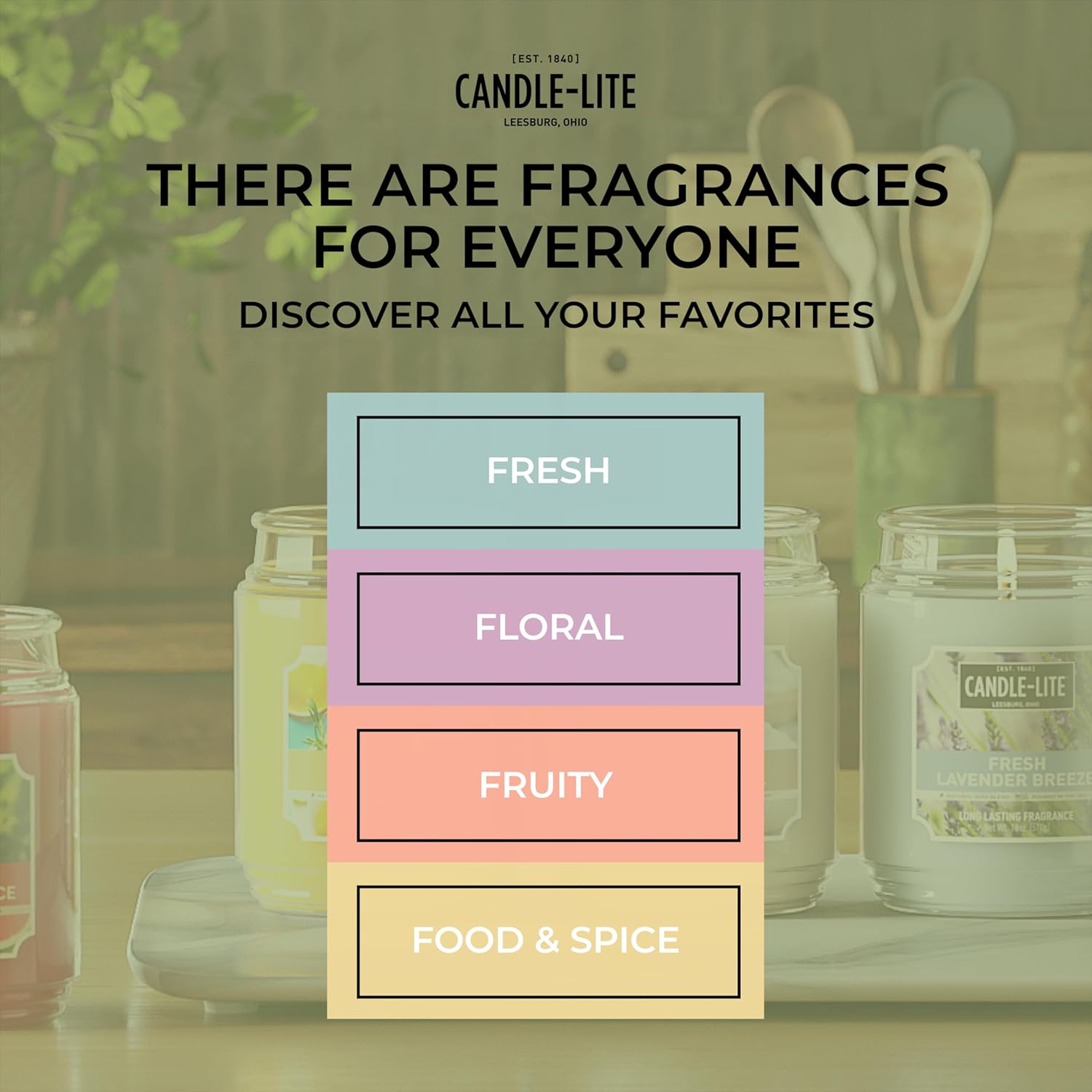 Candle-lite 14.75 oz Lavender Cedarwood 3-Wick Scented Jar Candle 45 Hour Burn Time - Image 7