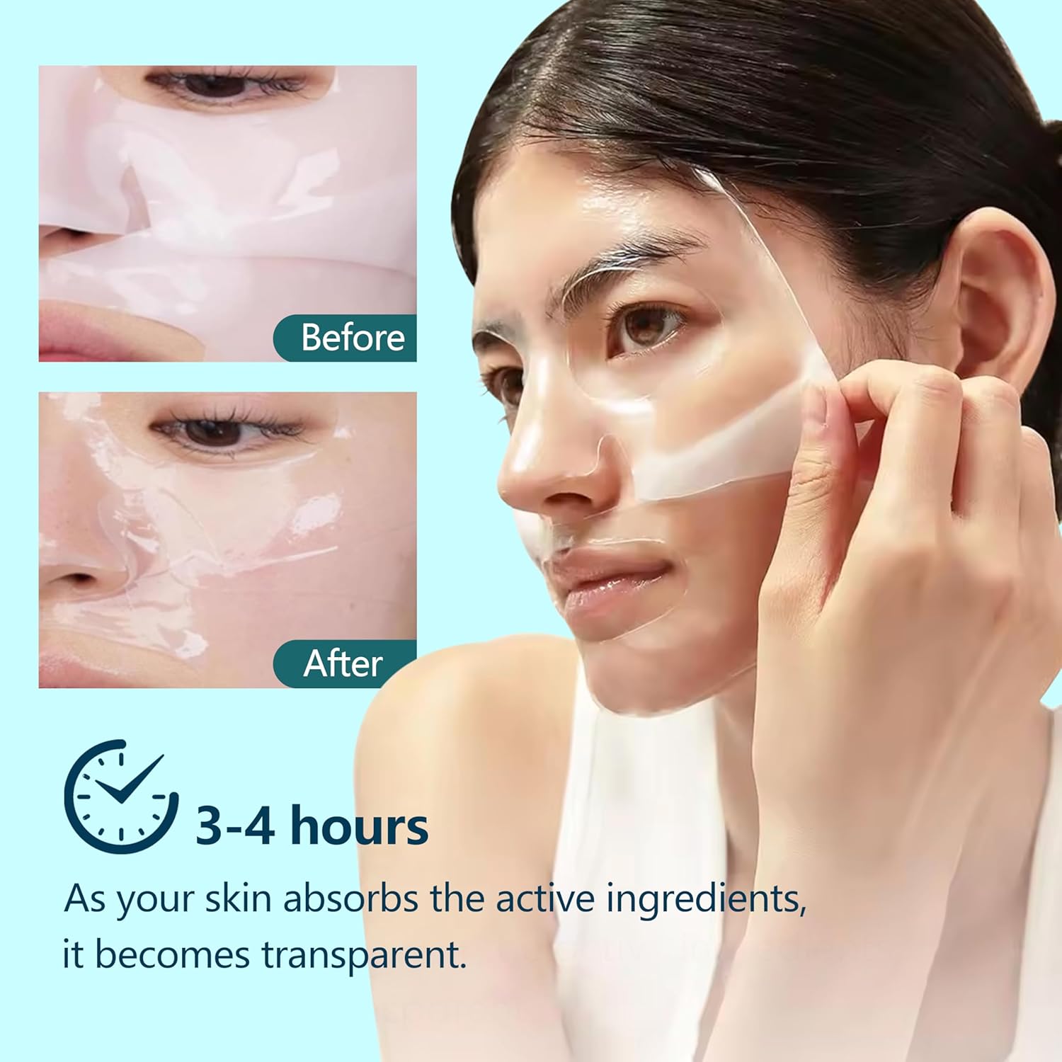 Original Deep Collagen Anti-Wrinkle Lifting Face Mask - Hydrating & Moisturizing Overnight Mask with Retinol, Niacinamide, Hyaluronic Acid - Skin Repair & Firmness - Fine Lines & Wrinkles Treatment - Image 5