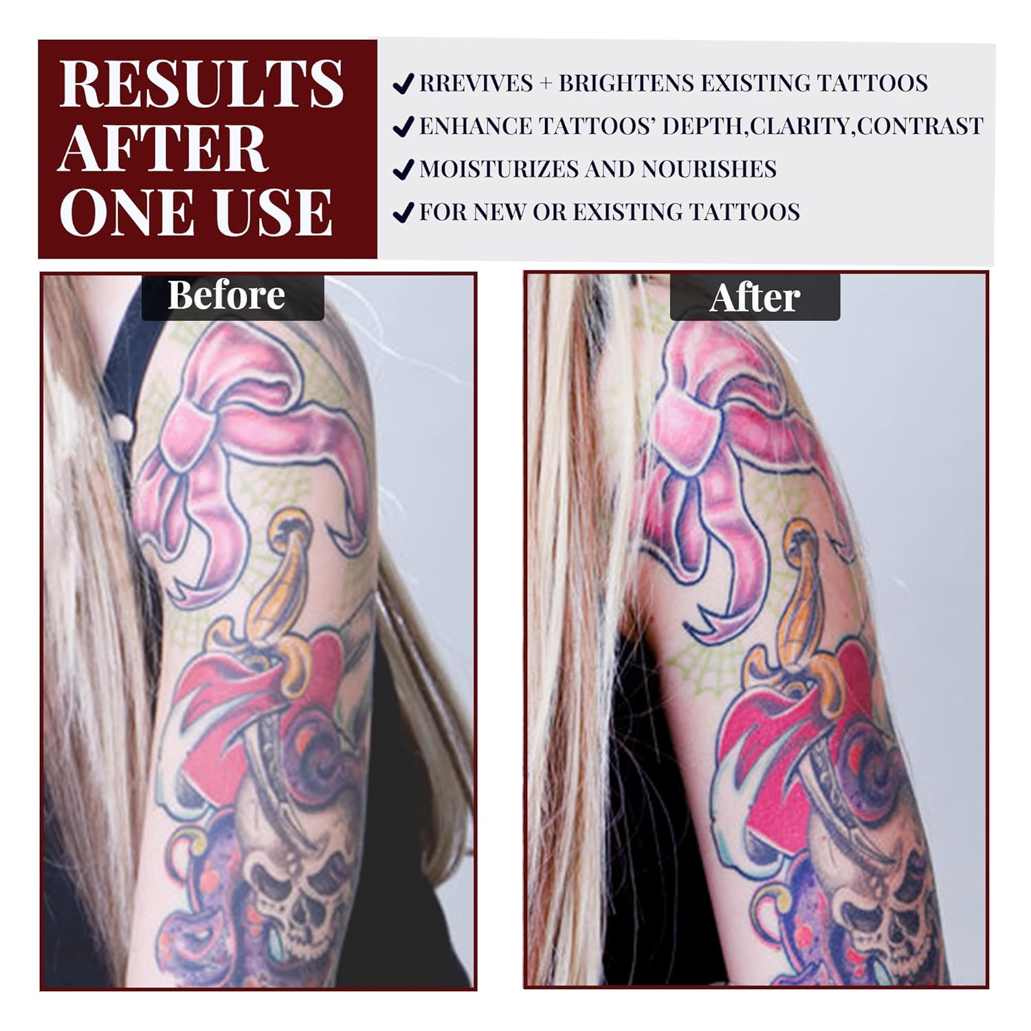 Natural Tattoo Aftercare Cream and Balm for New and Old Tattoos 4 oz - Image 2