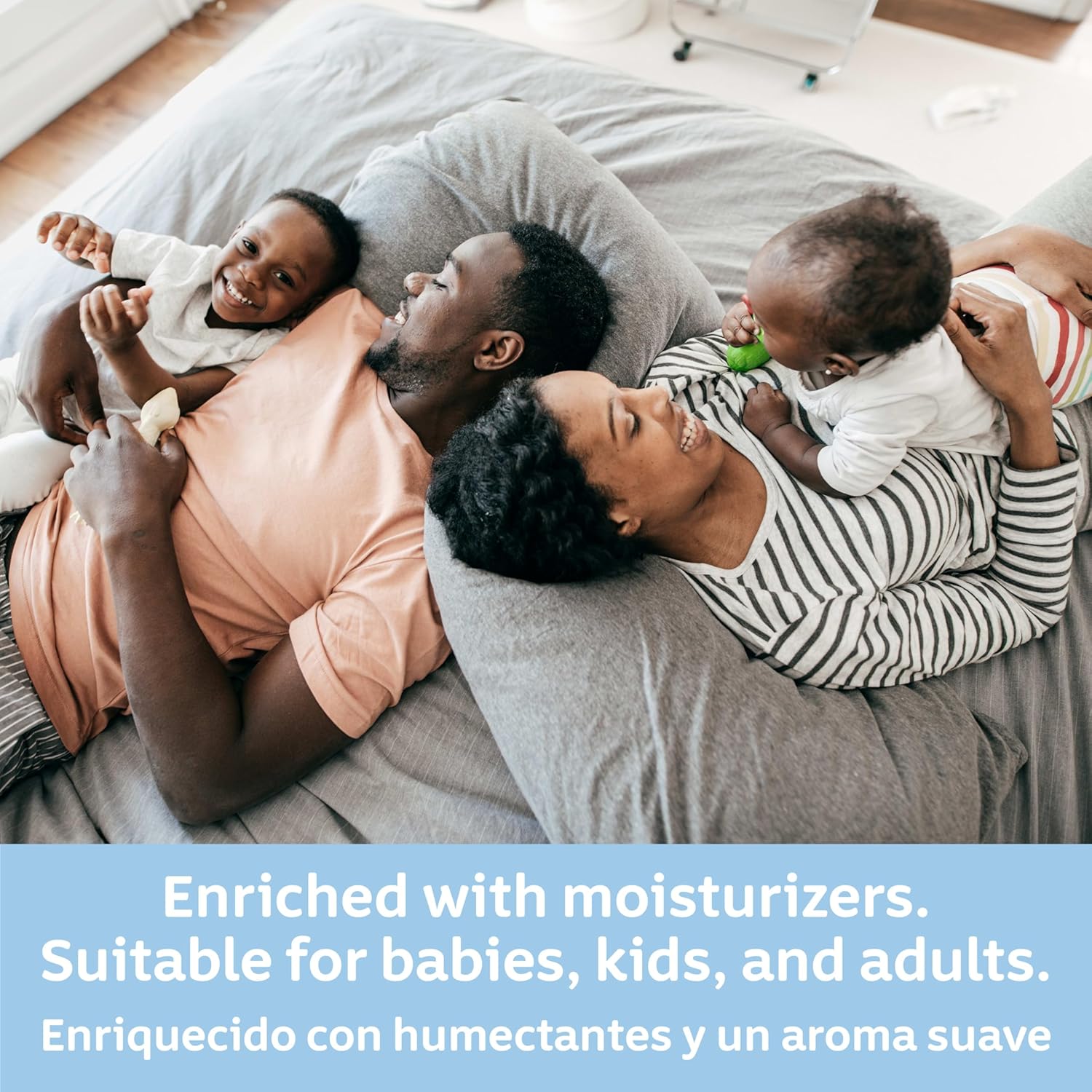 Johnson's Skin Nourish 16.9 fl oz Moisturizing Baby Lotion for Dry Skin Shea Cocoa Butter - Image 5