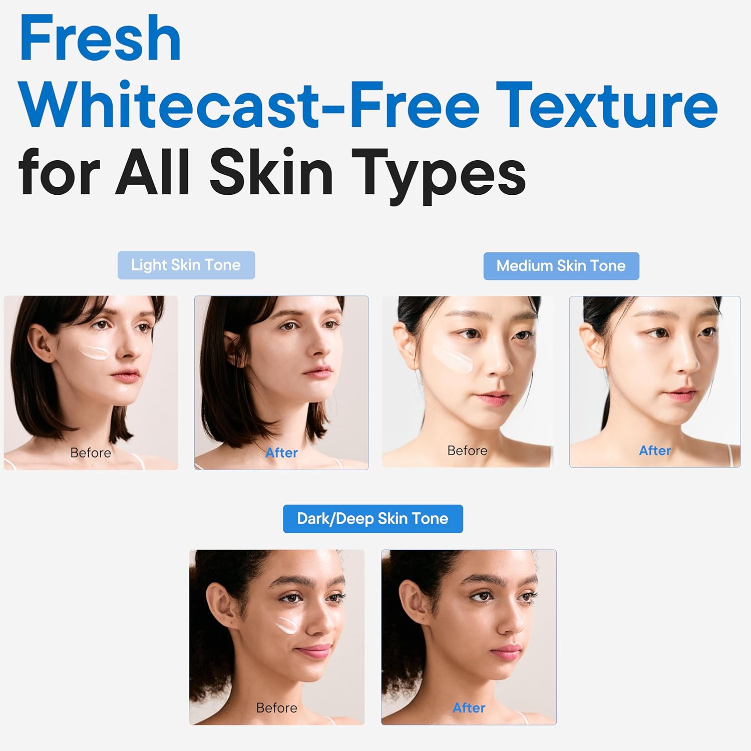 IUNIK Beta-Glucan Water Barrier Moisture Daily Sunscreen Matte & No White Cast SPF 50+ PA++++ Vegan Lifting & Plumping Moisturizing Daily Sun Cream for Dry Oily Sensitive Skin Korean Skincare - Image 3