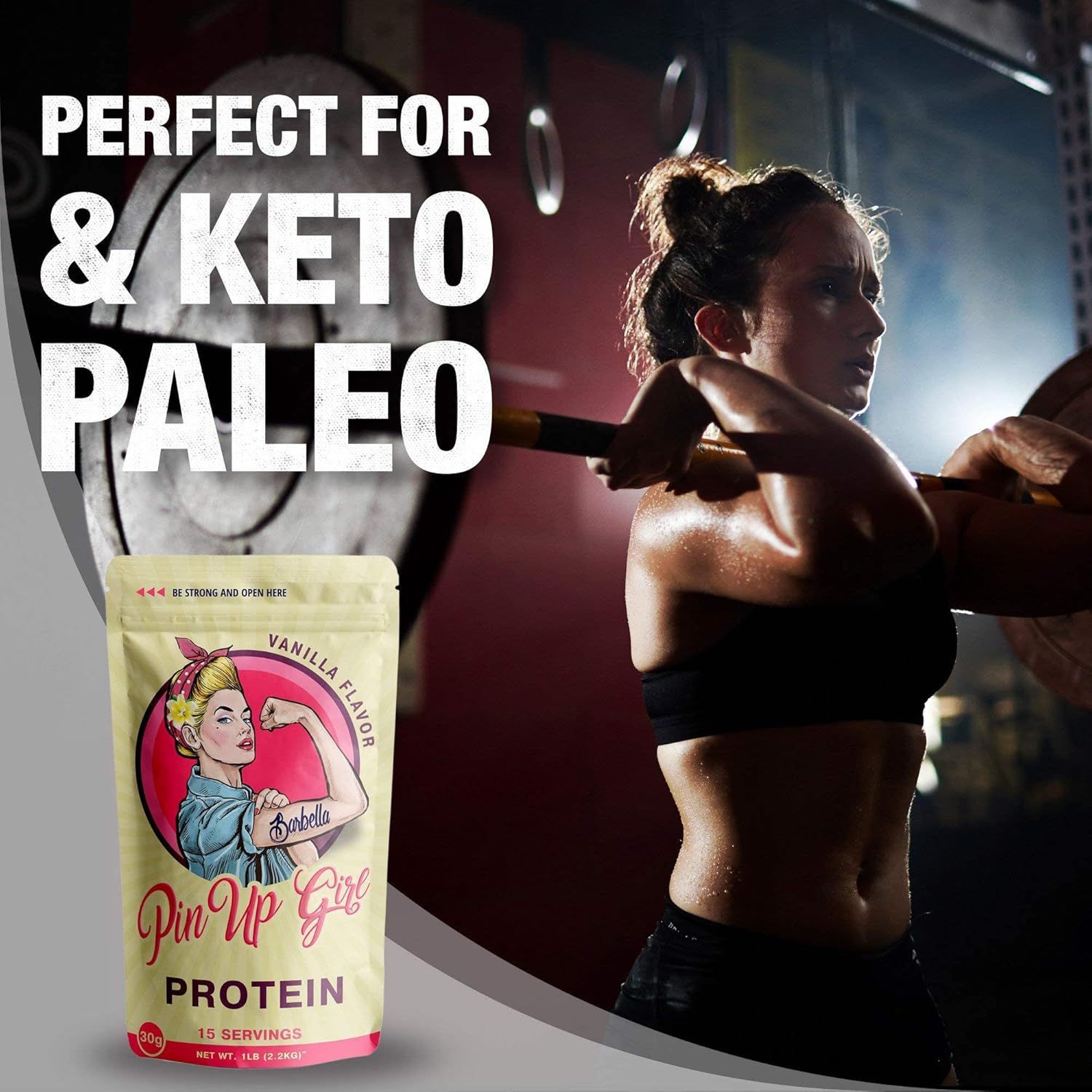 French Vanilla Whey Protein Isolate Powder 32 Oz Fat Free, Low Calorie, Low Carb - Image 4