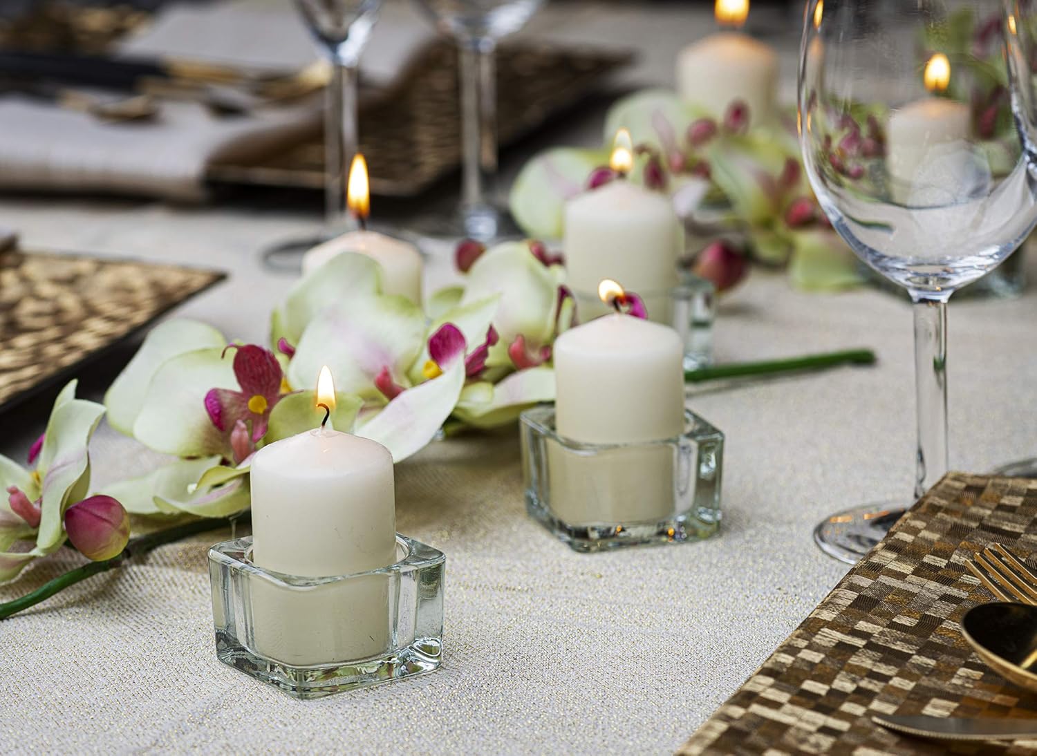 BOLSIUS Ivory Pillar Candles - 20 Pack 2x4 inch Pillar Candle Set - 20 Hours Dripless & Smokeless Clean Burning Dinner Candles - Premium Europen Quality - Palm Oil Free - 0% Animal Fat - Party Candles - Image 3