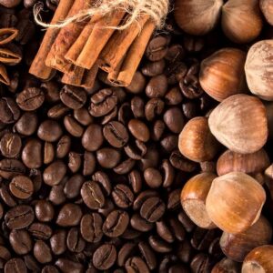 Hazelnut Coffee, Lone Star Candles & More's Premium Strongly Scented Hand Poured Wax Melts, A Strong Coffee Scent with Hazelnut Notes, 6 Cubes, 2.7oz Total, USA Made in Texas 1-Pack