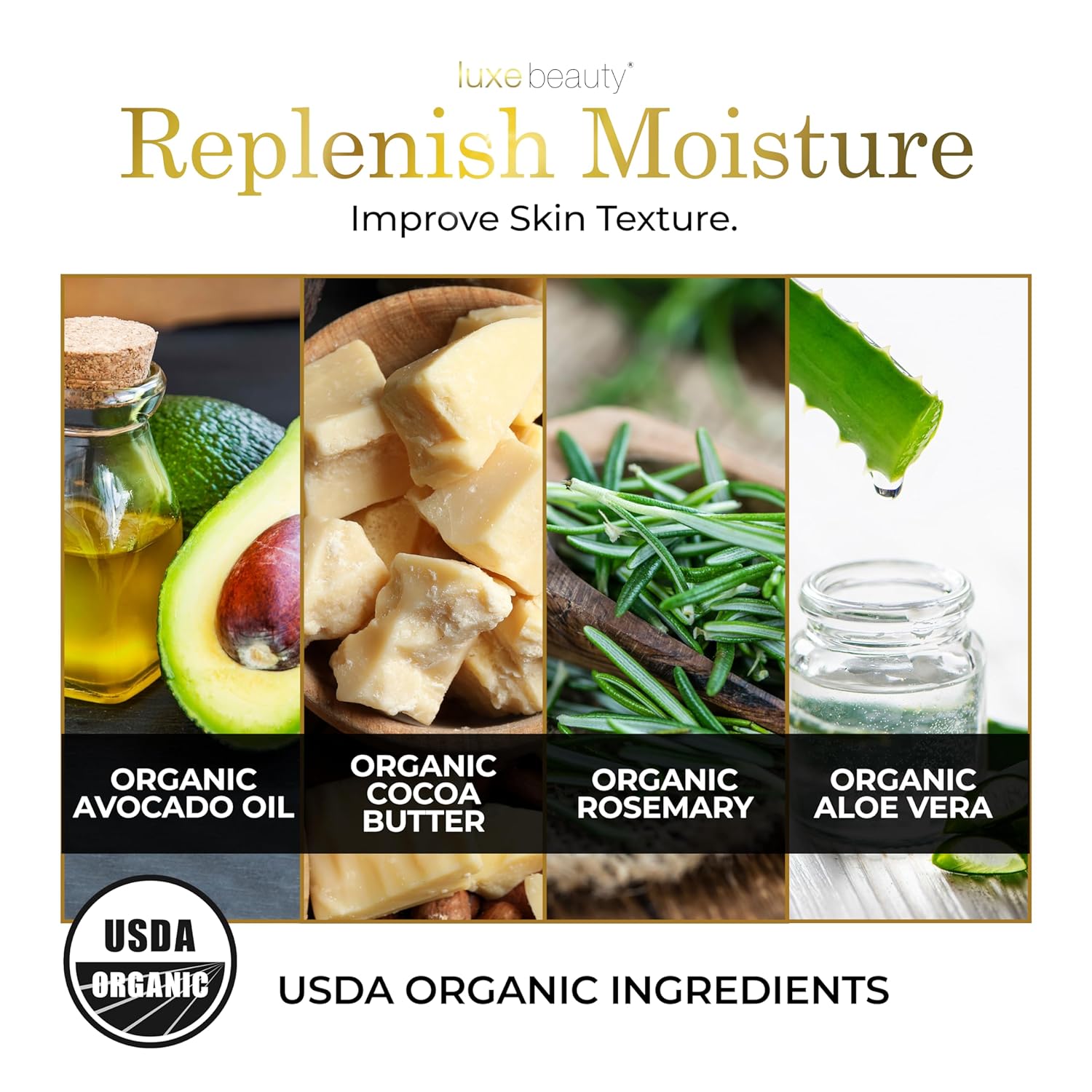 Non Greasy Hyaluronic Acid Moisturizer for Face, Neck & Hands – Grapefruit-Scented Hyaluronic Acid Body Lotion - Anti Aging, Silicone Free, No Fillers - Organic & Plant Based Non Toxic Lotion - Image 4