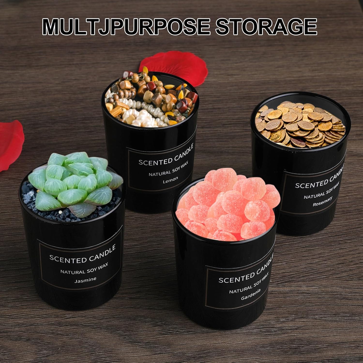 8 Pack Scented Candles for Home, Scented Candles Gifts Set for Men, Smoke-Free Strong Fragrance Long Lasting, Aromatherapy Candles for Women Men, Father's Day Gifts - Image 2