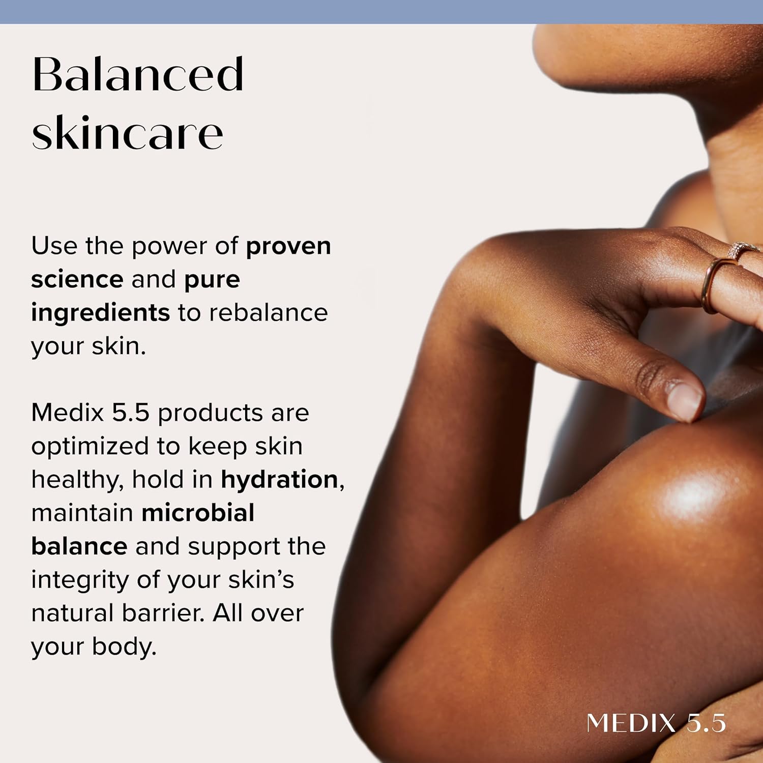 MEDIX Exfoliating Glycolic Acid Body Wash & Face Wash + Fragrance Free Retinol Body Lotion Skin Care Set | Crepey Skin Care Treatment | Lactic Acid Foaming Wash For KP Bumps, Keratosis Pilaris & Acne - Image 9