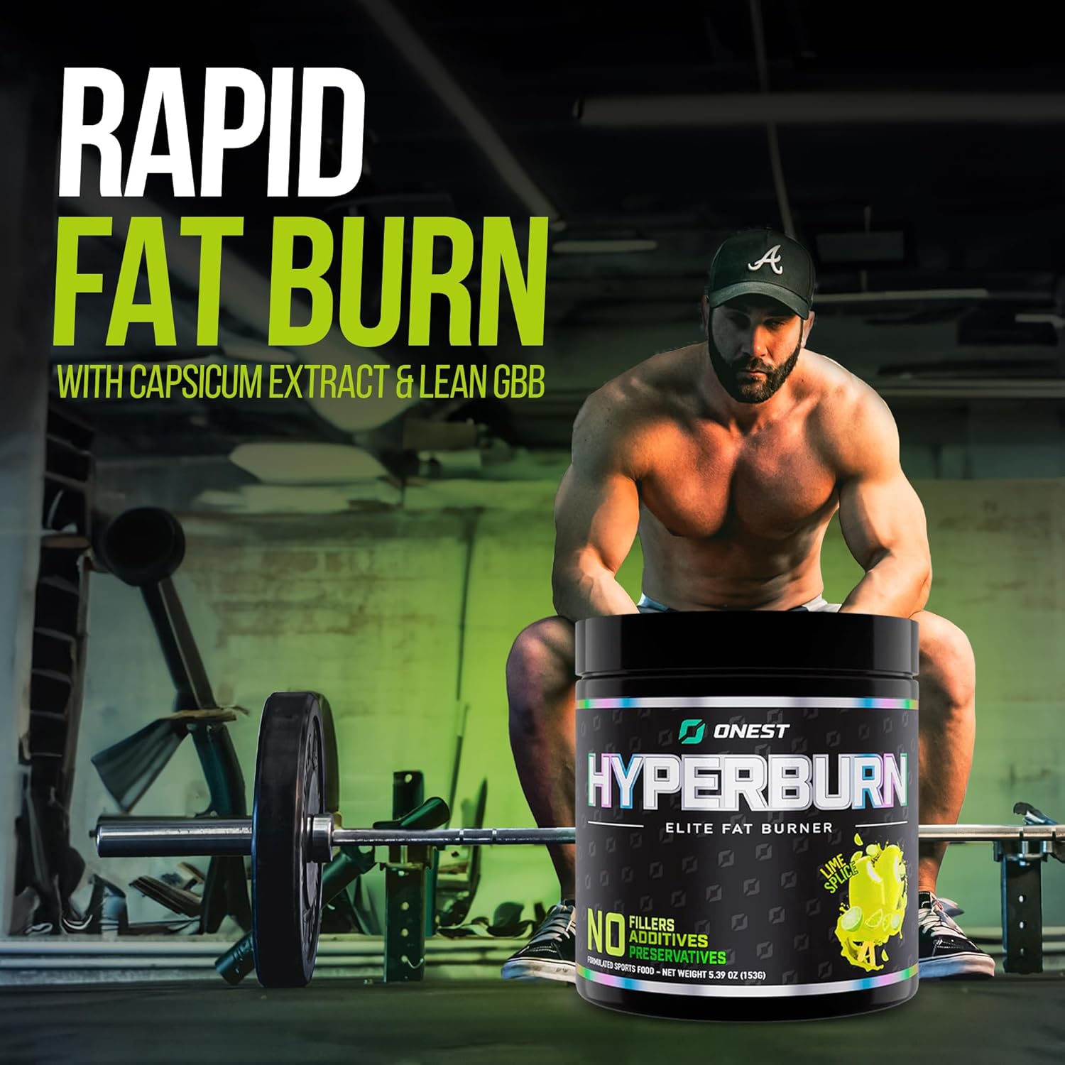 ONEST Hyperburn Thermogenic Powder – 153g (30 Servings) Enhanced Energy Boost & Performance Support Supplement, Sports Nutrition Powder - Image 2