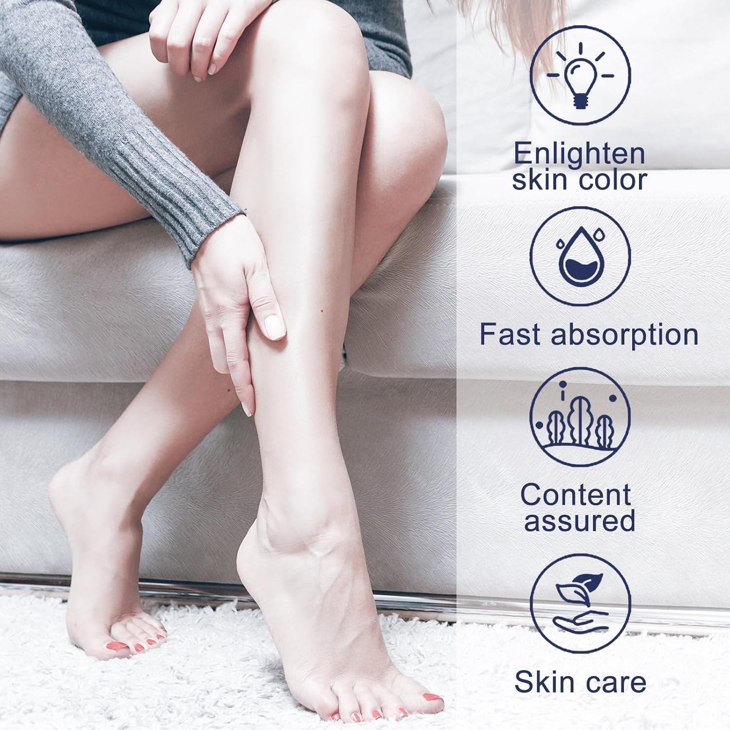 Intimate Area & Inner Thigh Dark Spot Remover Cream, 1.77 Oz Capacity - Image 7