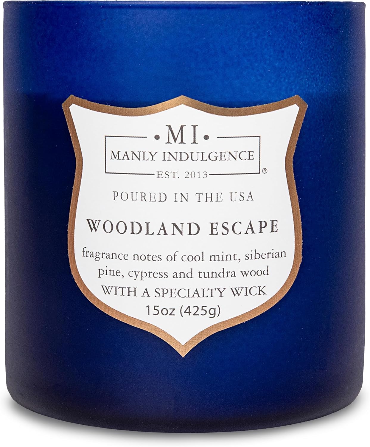 Manly Indulgence Woodland Escape Scented Candles for Men, 15 oz Wooden Wick, Premium Soy Blend Wax, 60H Burn, Candles for Home Scented - Made in The USA - Image 8