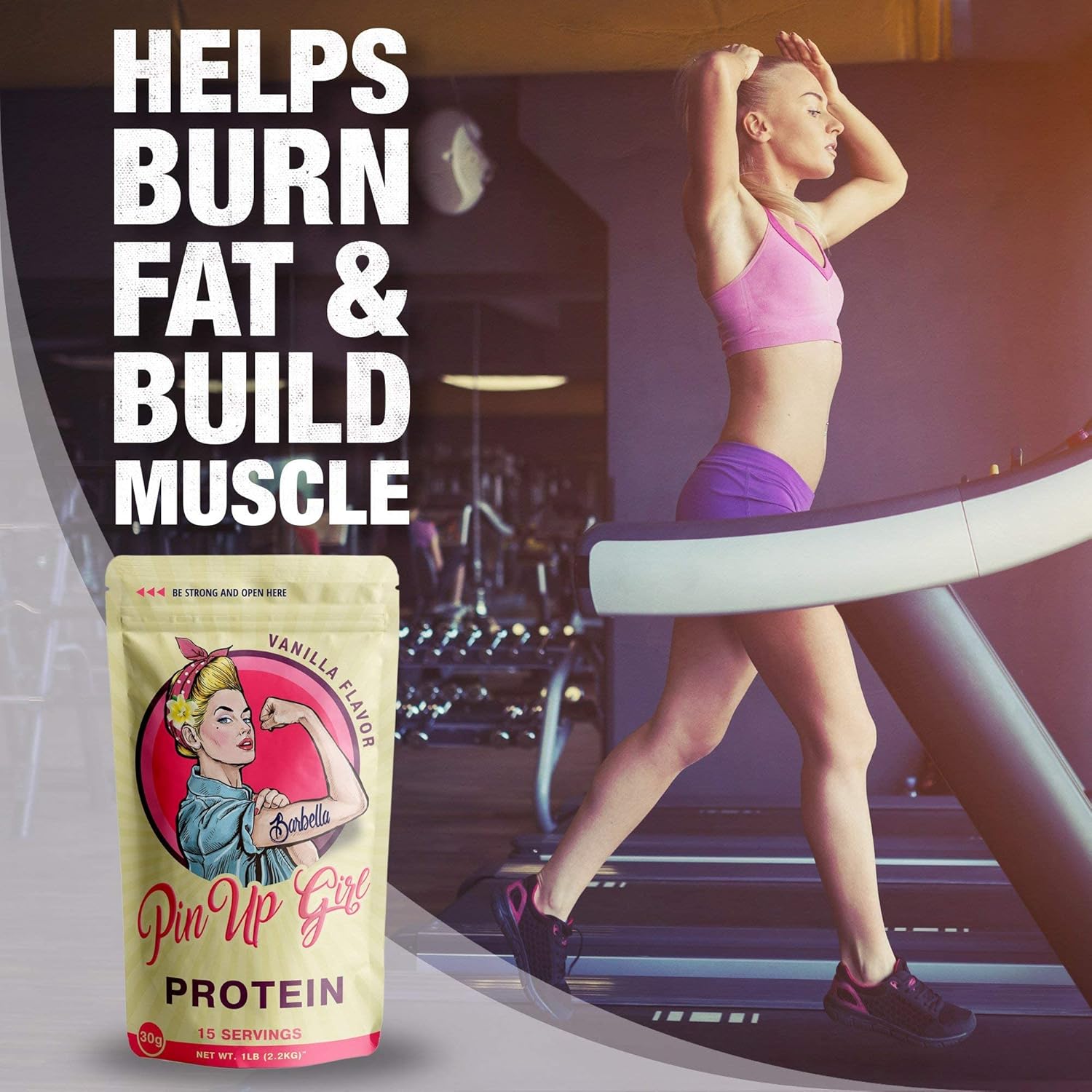 French Vanilla Whey Protein Isolate Powder 32 Oz Fat Free, Low Calorie, Low Carb - Image 2
