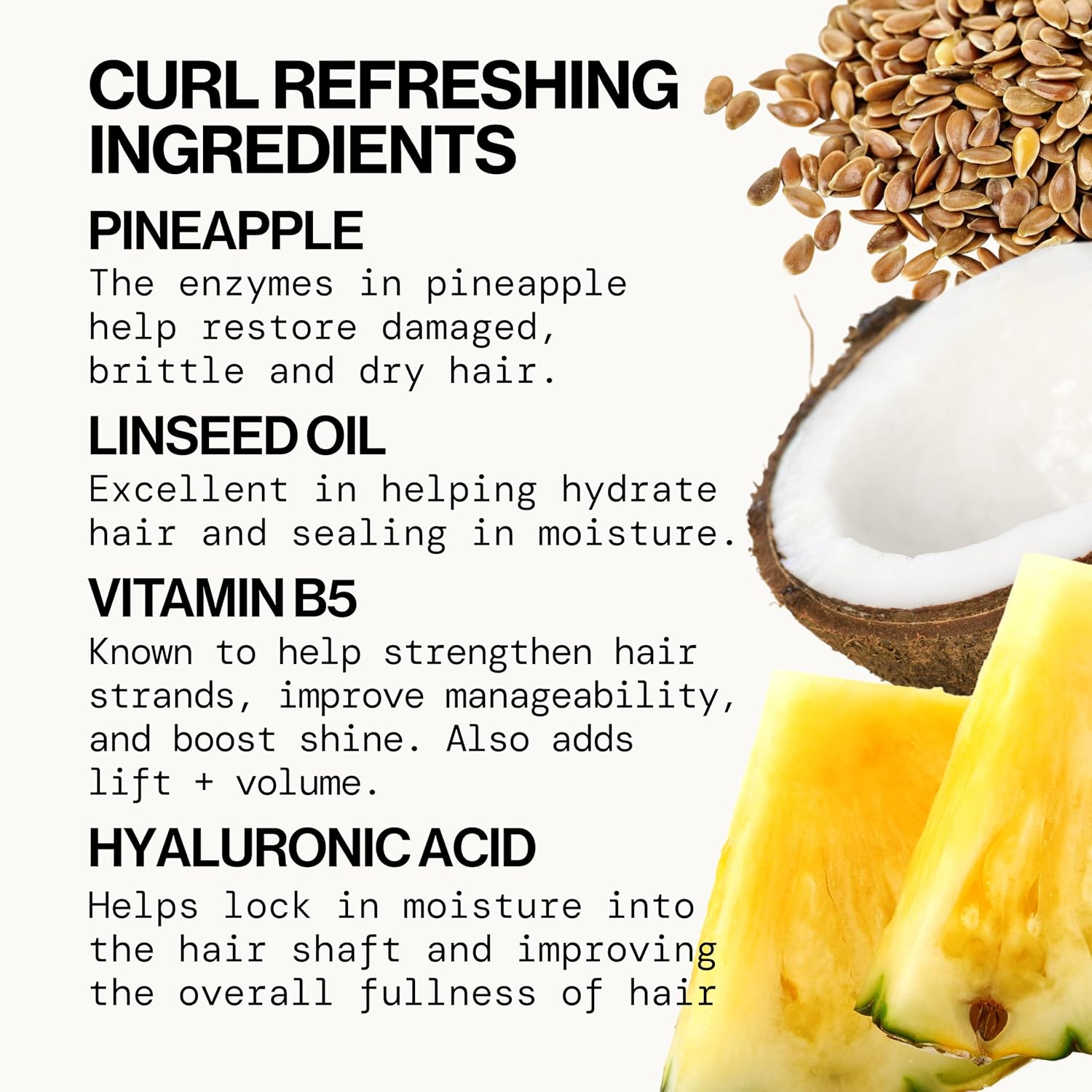 Pacifica Beauty Pineapple Curls Vegan Silicone-Free 3-Step Curly Hair Care Kit - Image 8