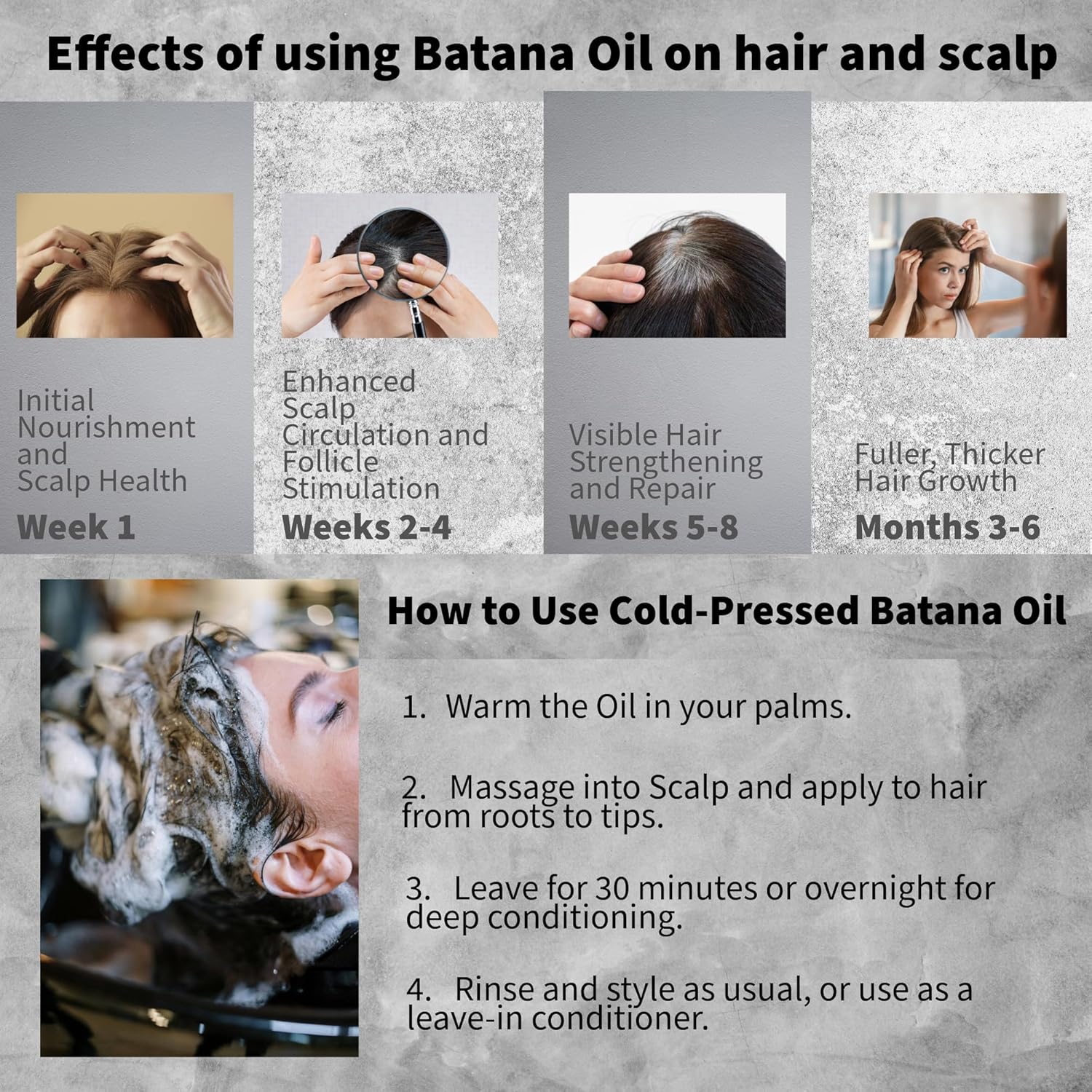 100% Pure Organic Batana Oil for Hair Growth, 120ml, Chocolate/Coffee Scent - Image 5