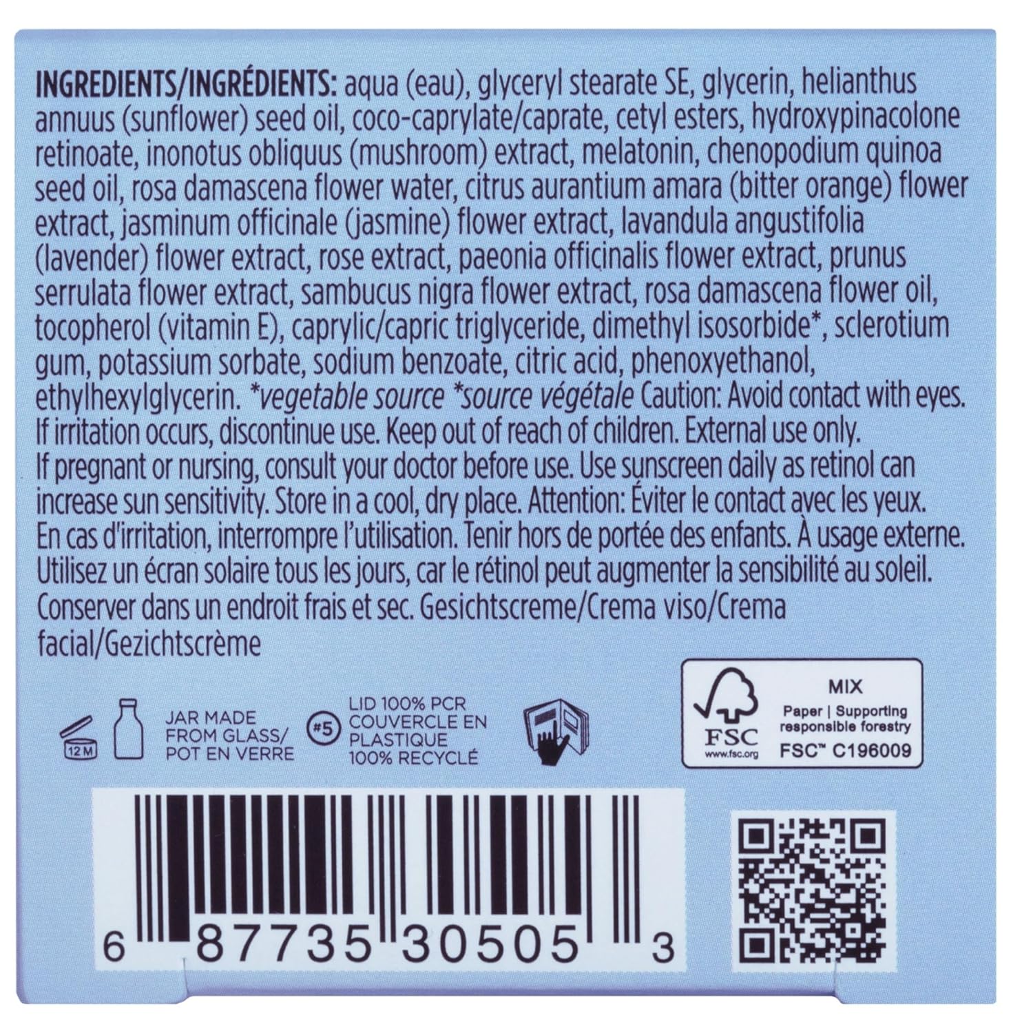Pacifica Wake Up Beautiful Retinoid Night Cream – Overnight Anti-Aging Moisturizer with Hyaluronic Acid & Melatonin, Reduces Wrinkles & Fine Lines, Hydrating and Gentle for Dry or Mature Skin, Vegan - Image 18