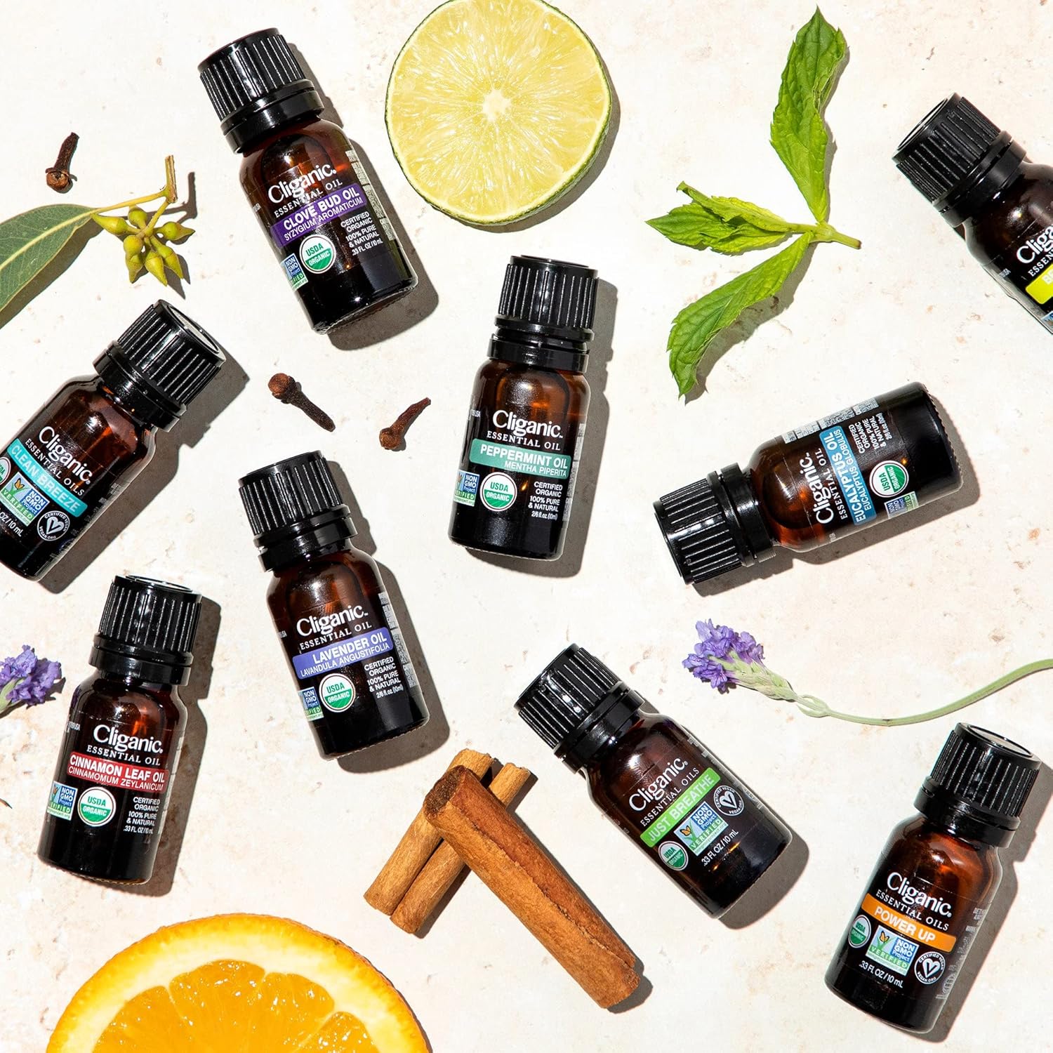 Cliganic Clean Breeze Essential Oil Blend 10ml Natural Aromatherapy for Diffusers - Image 7