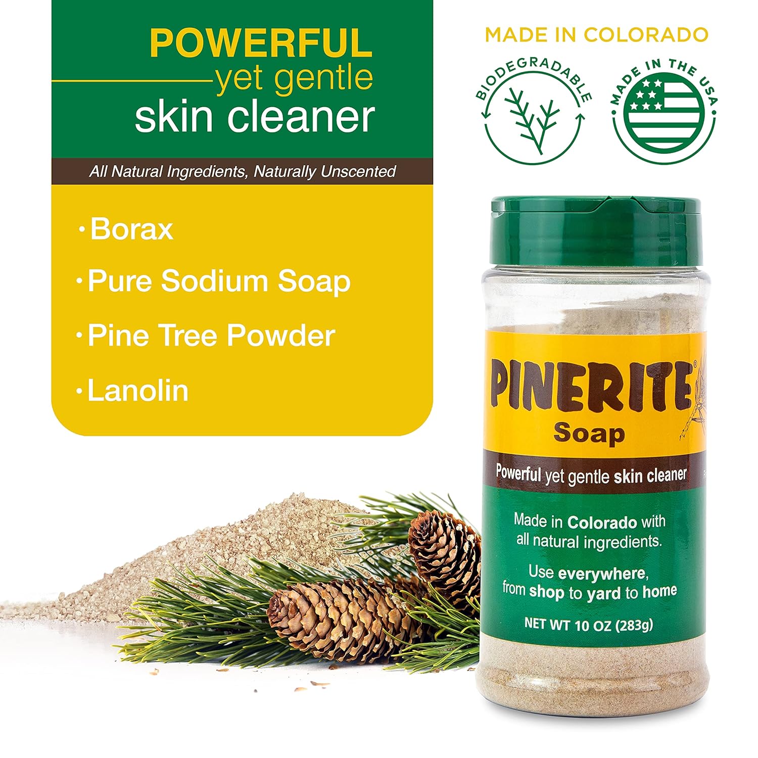 Gentle Cleansing 10 Oz Powdered Hand Soap for Easy All-Day Use - Image 3