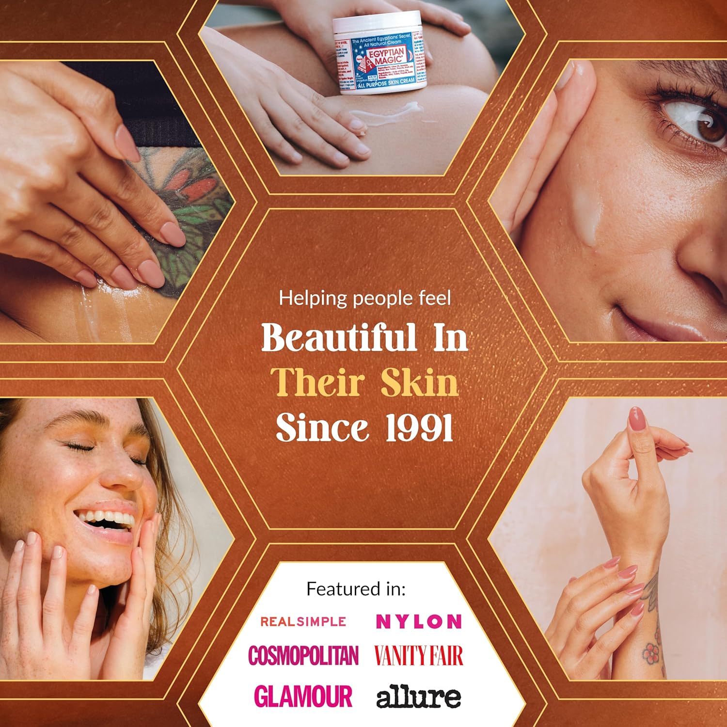 Egyptian Magic - All Purpose Face, Body, and Dry Skin Moisturizing Cream, Skin Protectant for Women & Men, Eczema Care Healing Balm, Scar Treatment, Stretch Marks, and Tattoo Aftercare, 2oz Jar - Image 7