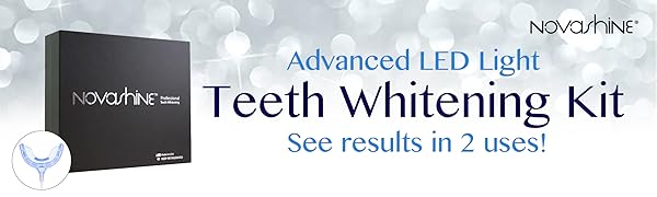 Novashine Teeth Whitening Kit Banner