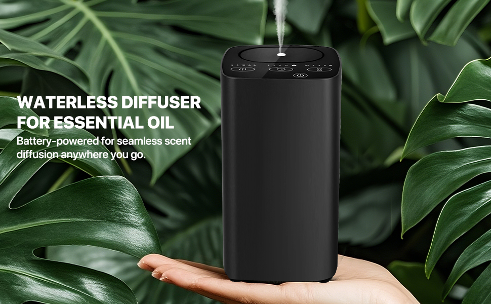 Portable waterless Oil Diffuser