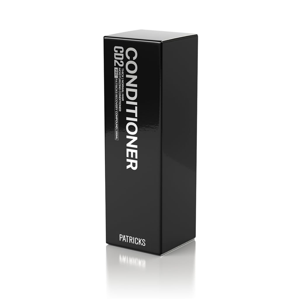 PATRICKS CD2 Men's Moisturizing Conditioner 200mL for Normal to Thick Hair Repair - Image 2