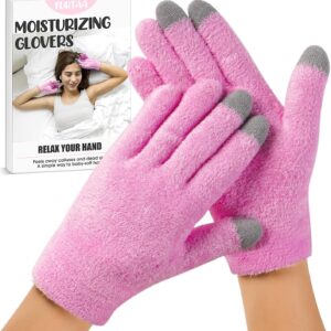 Moisturizing Gel Glovers, Softening Dry Cracked Hand Skins with Essential Oils and Vitamins