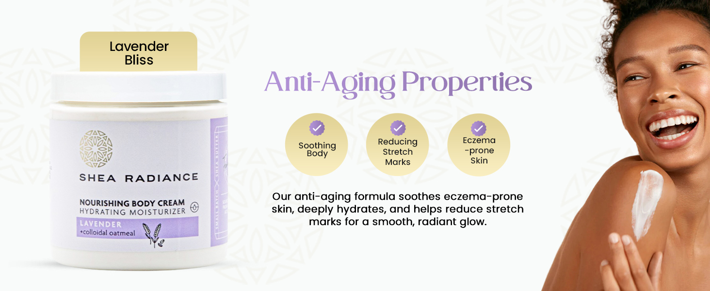 nourishing body cream lavender Bliss