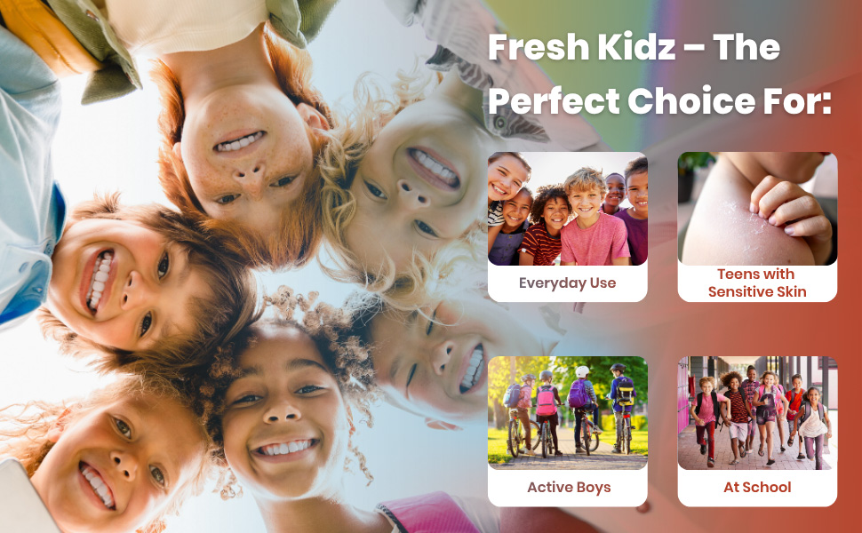 kid body odor no paraben natural deo antiperspirant deodorant aluminum free child bath deodorant