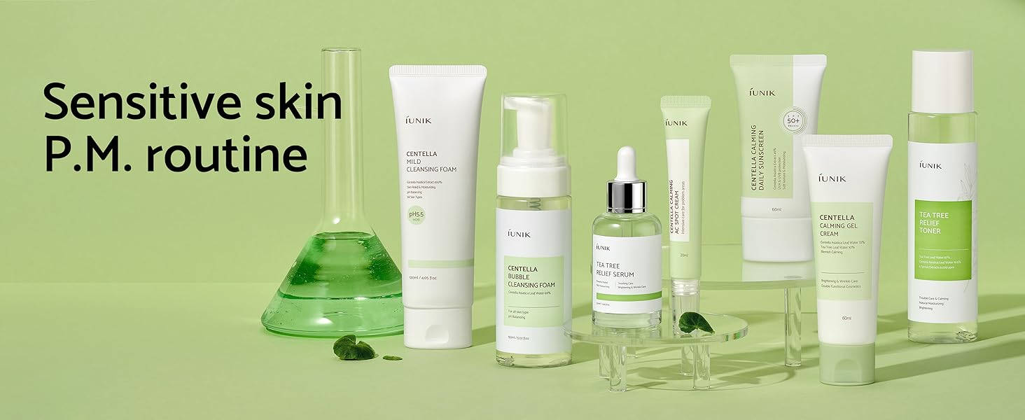 Centella Tea Tree Sensitive Skin Dehydrated Rosacea Redness Irritated Damaged Acne-prone Pimple  