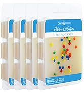Candle Warmers Etc Artisan Wax Melts 2.5 oz, Birthday Cake Fragrance (4-Pack) | Each Pack has 4 2...