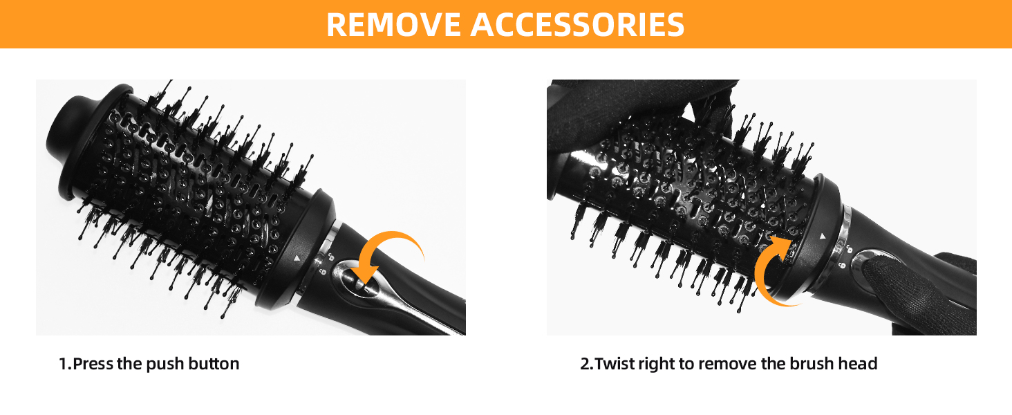 remove brush head