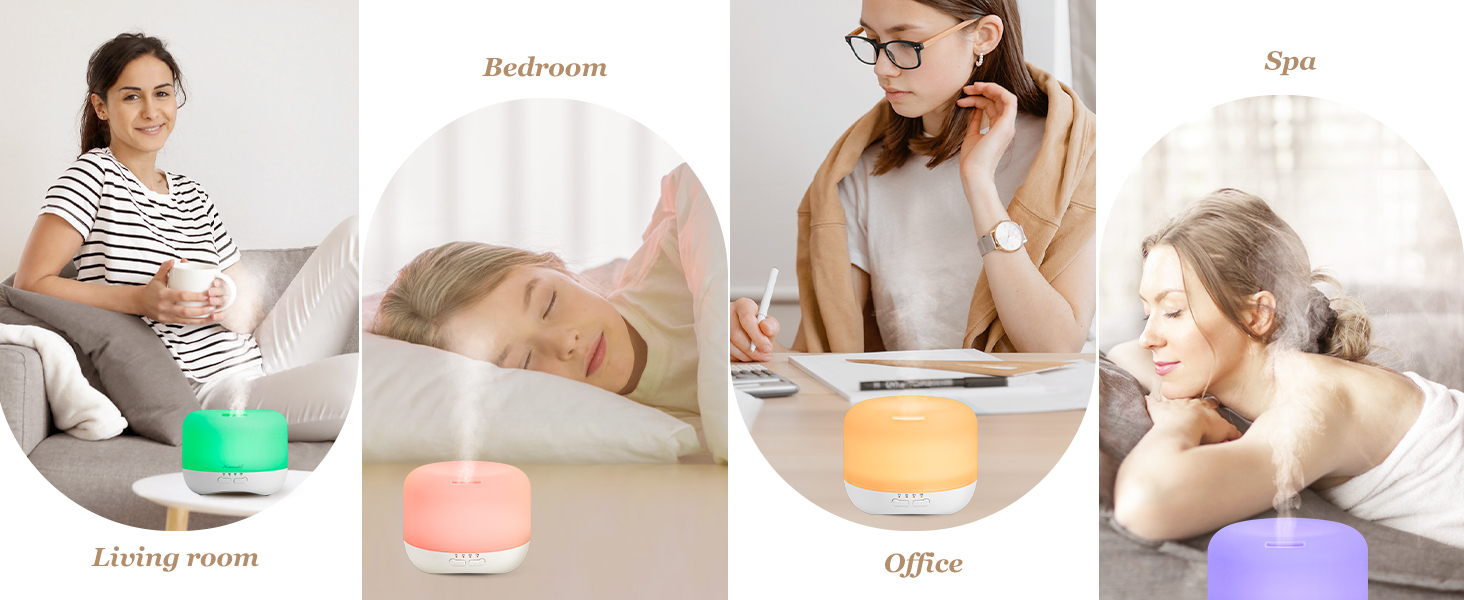  Aromatherapy Essential Oil Diffuser