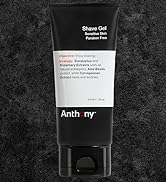 Anthony Shave Gel for Men with Sensitive Skin – Non-Foaming, Soothing Shaving Cream – Aloe Vera B...