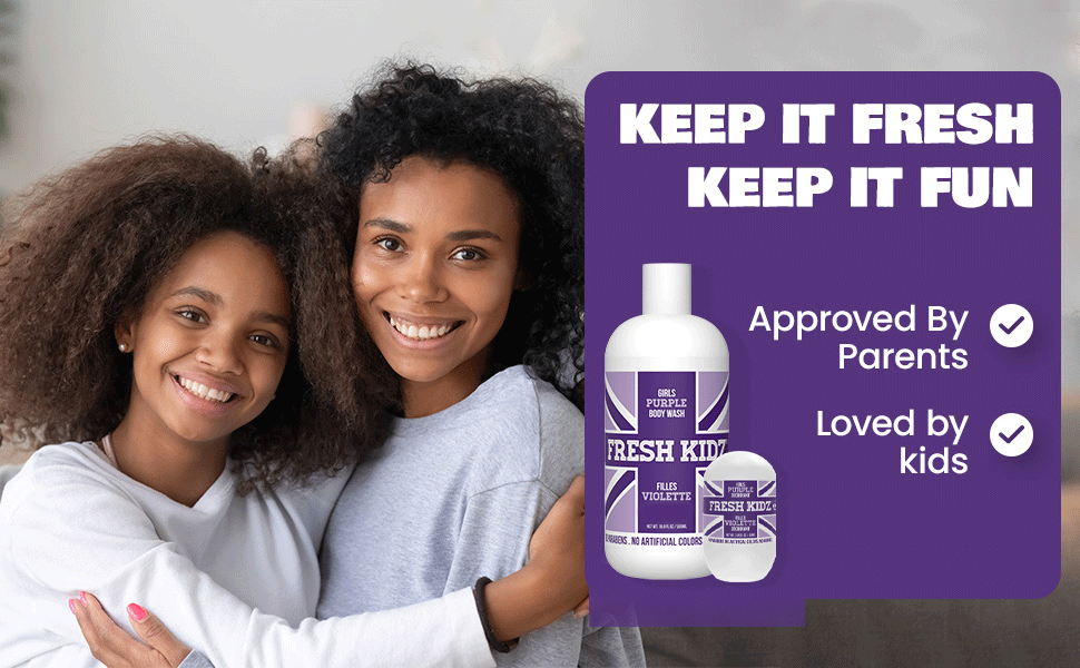 Teen Body Wash for teens deodorant  body acne and breakouts 2-in-1 Kids Body Wash preteens 