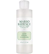 Mario Badescu Acne Facial Cleanser for Combination & Oily Skin, Oil-Free Face Wash with Salicylic...