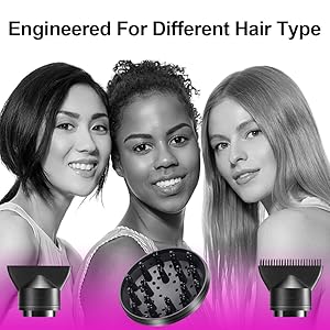 for different hair types