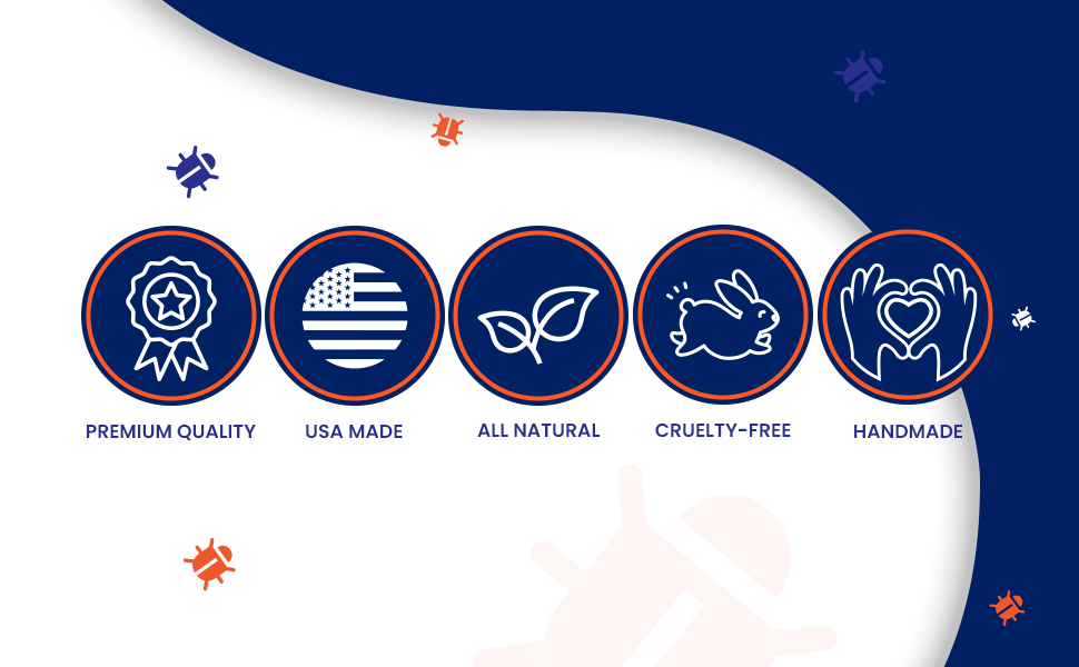 Company Standards: Premium Quality, Cruelty-Free, All Natural, USA Made, Handcrafted