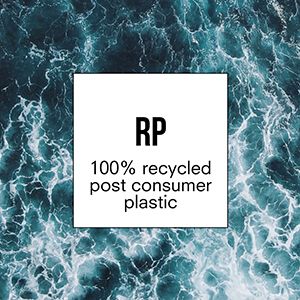 100% post consumer recycled plastic