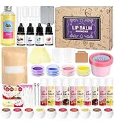 JUYRLE Lip Balm Making Kit- DIY Lip Balm Kit for Kids, Make Your Own Lip Balm Making Kit with Nat...