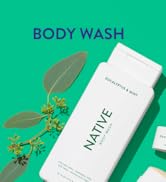 native body wash eucalyptus mint natural sulfate free paraben free