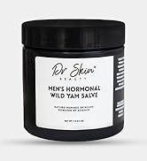 Dr. Skin Men's Organic Wild Yam Cream for Hormone Balance 4oz | Natural Hormonal Support Balance ...