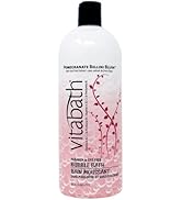 Vitabath Bubble Bath Relaxing Pomegranate Bellini Blush Aromatherapy Rich Foaming Bubbly Soak, Mo...