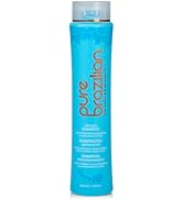PURE BRAZILIAN - Anti Frizz Daily Shampoo - Salt-Free, Color Safe, With Keratin, Argan Oil, and A...