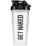 GET Naked Naked Nutrition Shaker Bottle with Blender Ball - 28oz (Clear)