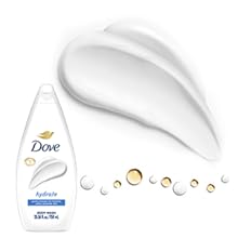 Dove Hydrate Body Wash Smear