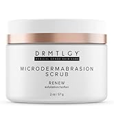 DRMTLGY Microdermabrasion Facial Scrub and Face Mask. Non-Abrasive Face Exfoliator, 2 oz